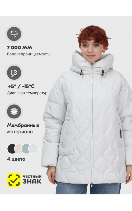 Универсальная демисезонная куртка с капюшоном для женщин свободного силуэта