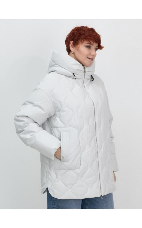 Универсальная демисезонная куртка с капюшоном для женщин свободного силуэта