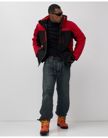 Мужская горнолыжная куртка, зимняя, красная. в Тюмени