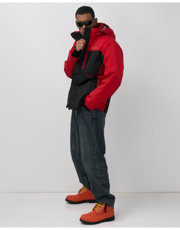 Мужская горнолыжная куртка, зимняя, красная. в Тюмени