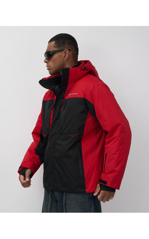 Мужская горнолыжная куртка, зимняя, красная. в Тюмени