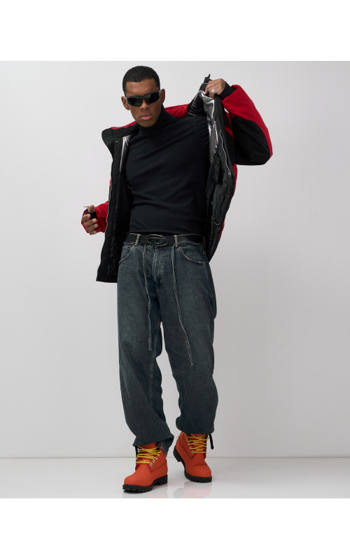 Мужская горнолыжная куртка, зимняя, красная. в Тюмени