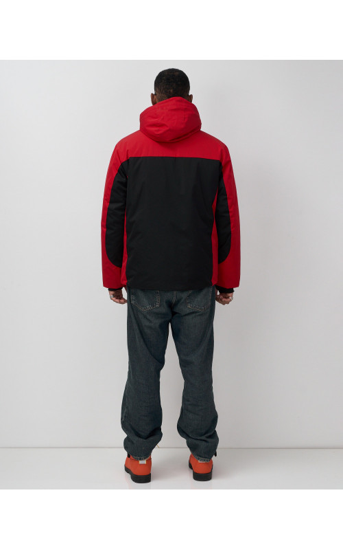 Мужская горнолыжная куртка, зимняя, красная. в Тюмени