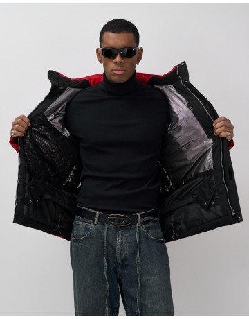 Мужская горнолыжная куртка, зимняя, красная. в Тюмени