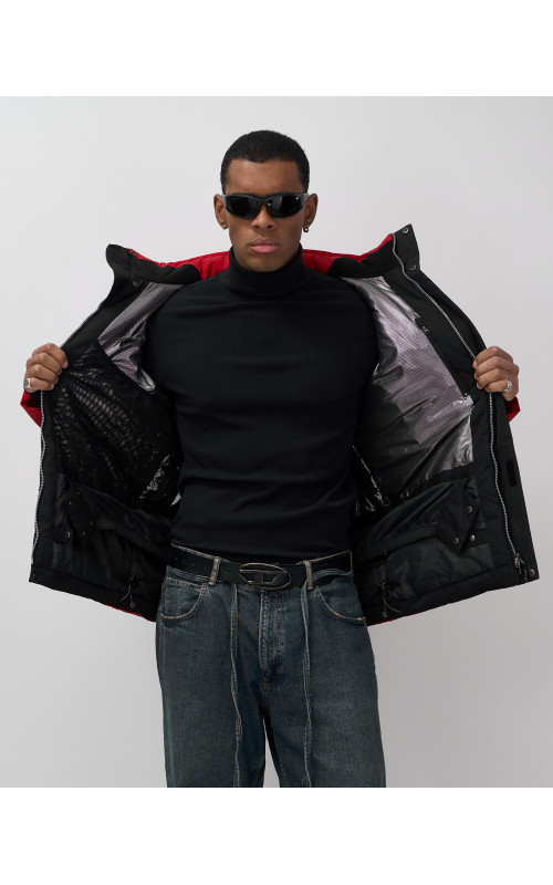 Мужская горнолыжная куртка, зимняя, красная. в Тюмени