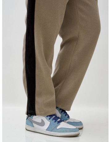 Мужской демисезонный спортивный костюм на флисе, бежевый, для активного отдыха в Тюмени