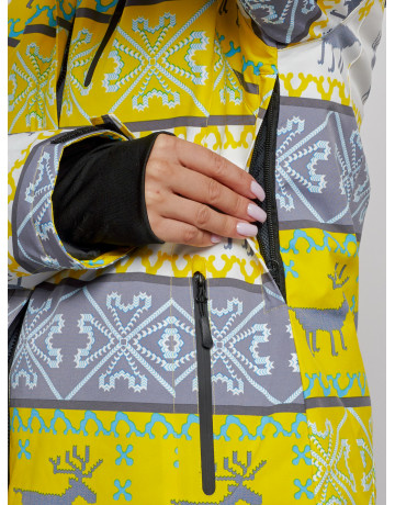 Женский горнолыжный костюм зимний.