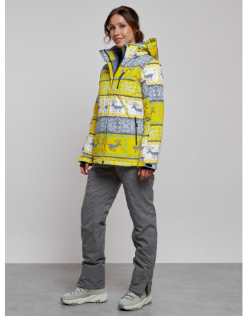 Женский горнолыжный костюм зимний.