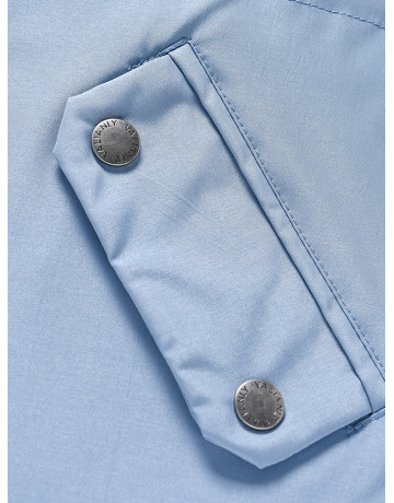 Зимняя детская куртка-парка для девочки. Удлинённый крой.