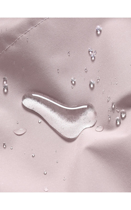 Зимняя парка для девочек розовая с капюшоном.